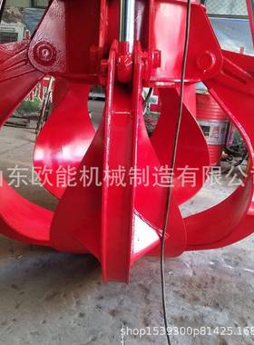 厂电废钢抓机械厂区优惠行欧能车家用抓64600取动葫芦梅花废铁抓