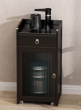 移动小茶几家用放置架水茶台置体边柜烧水壶一SZR泡茶桌茶柜茶具