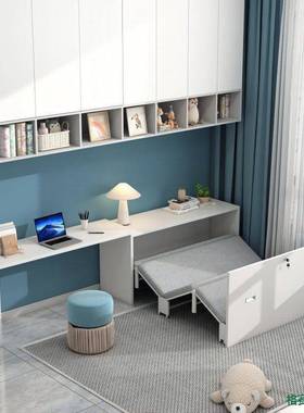 藏桌床家用小户型书房书阳台入隐柜式隐柜形床衣一体可伸缩96426