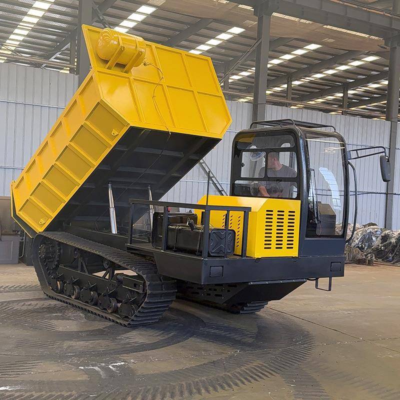 矿用1形0吨履带CKI运车厂家山全地履带爬虎混凝输土运输履带翻斗