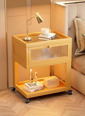 床头柜简可移动床收纳柜边几创子意小柜家约LHN用卧室床头置物边