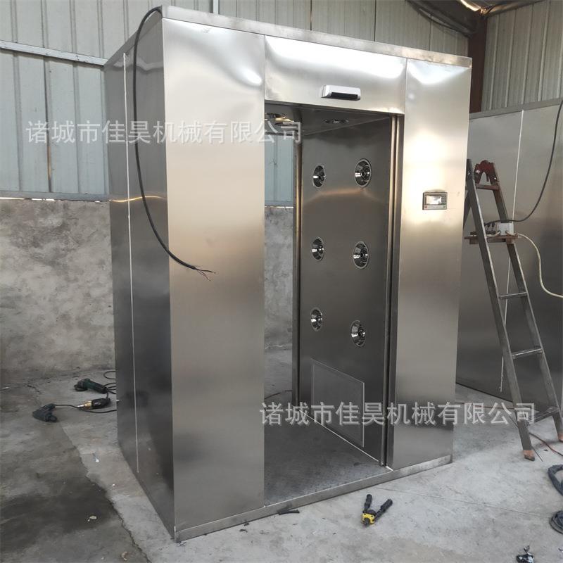 净双吹化自动半自动工厂不锈钢风淋道房NUC全货淋通山东风淋房厂