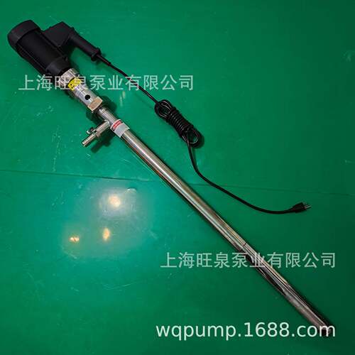 旺脂泉HD-E261X2-V+0SS316L-100HV250-VT螺杆式插桶泵、手提树抽