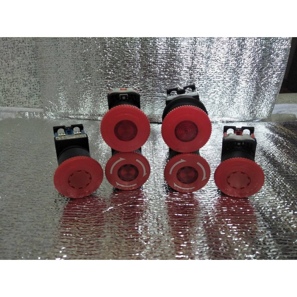 AR30V2L带灯急停按钮FUJI富士原装AR30V2L-10E3R 急停按钮