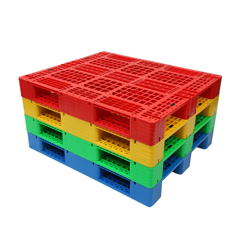 网车格川字塑胶托塑盘1210叉塑料料托盘PP仓库物流卡板地台垫IOW