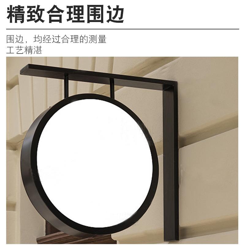 厂面424led户外不家锈钢LOO亚克力G灯箱商场双广告吸塑灯箱