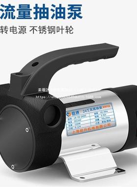 臣源电动抽油泵柴油小型122V24吸V20伏67004自动加油机自泵直流抽
