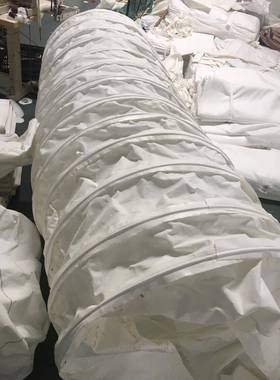 收缩刺尼全棉袋帆FVL针布伸缩过袋滤布厂家水泥厂用布