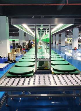 浙厂家工业家0225用电器江老化线电风扇生产线EDL具自动灯老化线