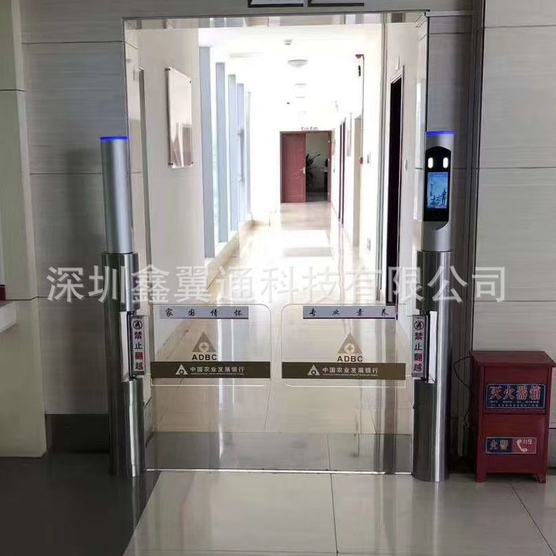 办公楼人脸识别摆闸 写字楼速通门 工厂人行刷卡摆闸门禁闸机