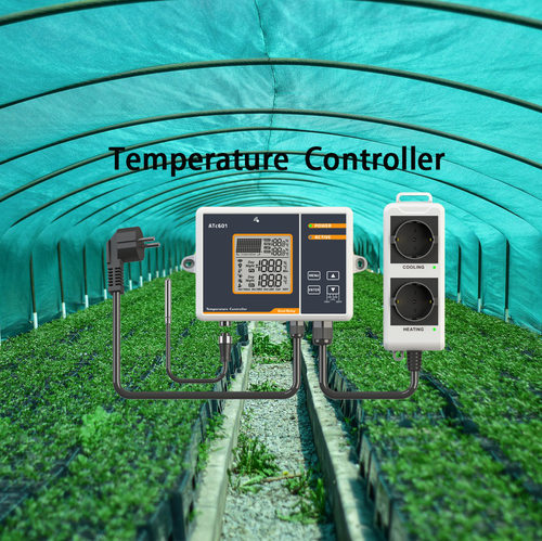 智能温控器ATC601数显温度控制器100-240Vac宽电压工业级
