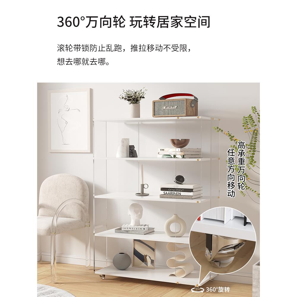 A9L旋转书架家客用柜厅可移动儿童绘本架地YKLMSJKX置物架多层简