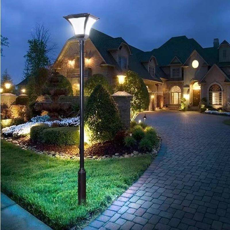 阳一体化太能庭院d灯le景观灯照明户外防水庭院灯123213感应厂家