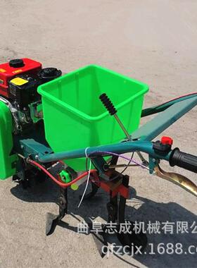 地汽油17轮式播0种机质量好玉米大豆种地机式HMI自走开沟耘机器