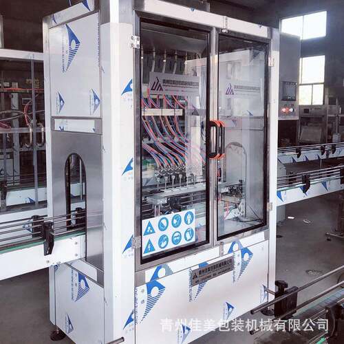 全饮自动液体灌DFO装机果汁料灌机酱灌装机装厂油家