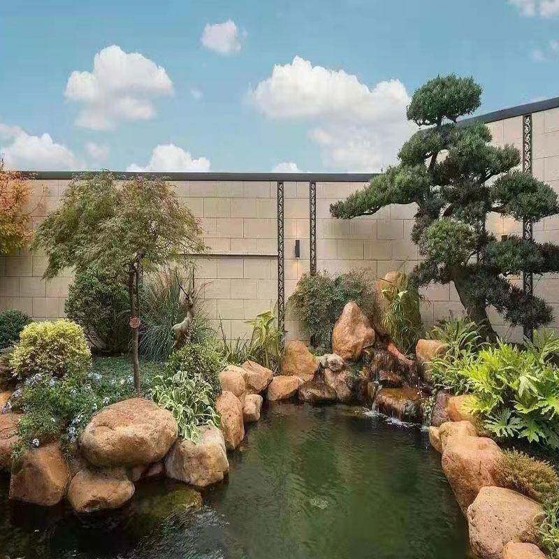 然吨位天黄腊园林42842绿化驳岸造景字刻假山景观石石