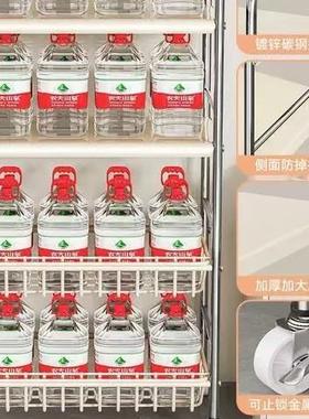 不菜锈钢架厨房菜蔬菜收纳筐家用微波GXJ炉落地子多层篮置物架