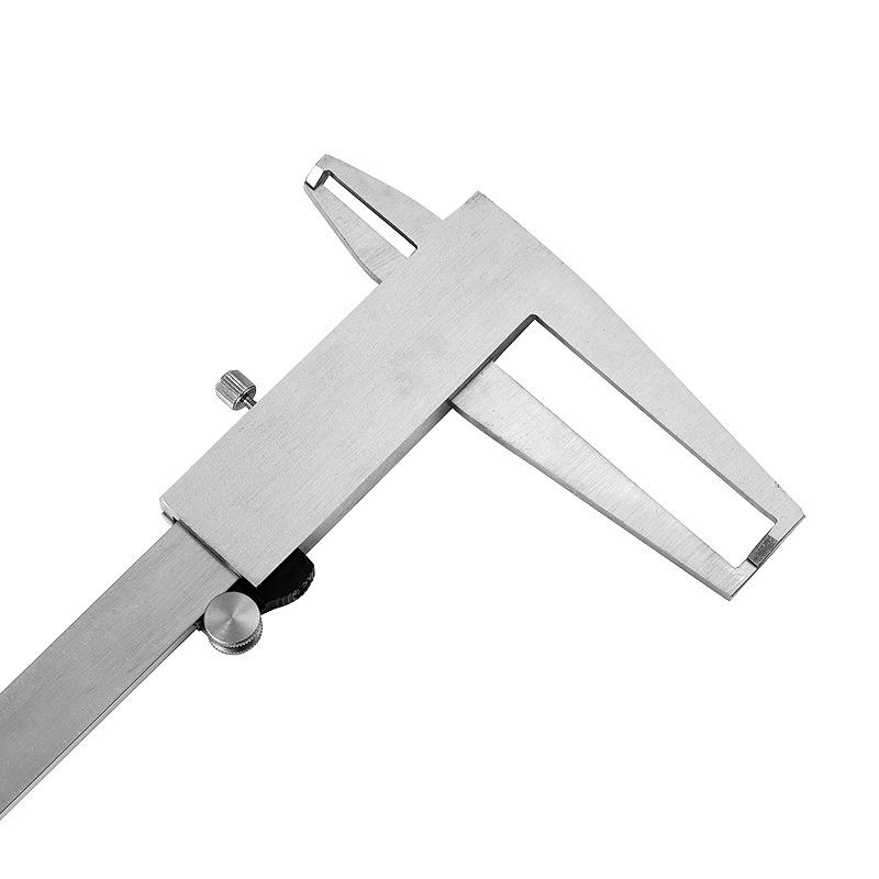 JIER0-1V60MMA爪长310-160mm0不锈钢扁头内沟槽游标卡尺