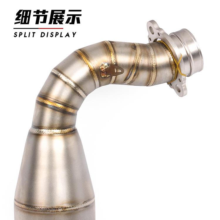 托跑车G310R前段排气装G310GS改摩回管压G310RGS前段排气管