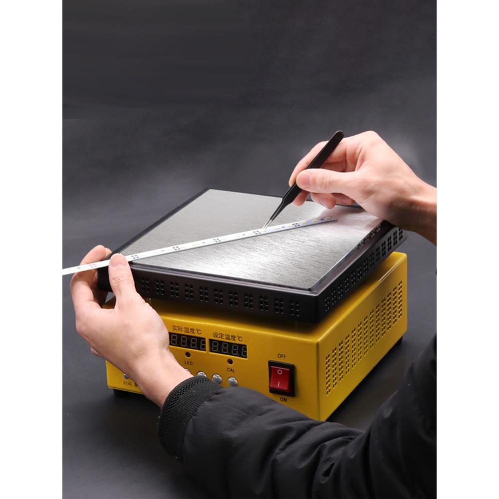 加热膜平台恒温加热台可调温L室ED灯拆焊台数显实验加885热板烫珠