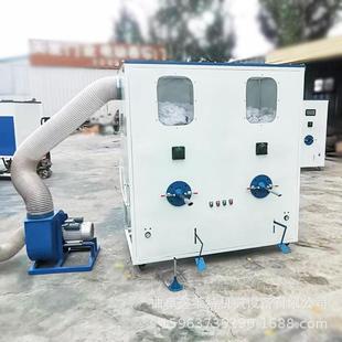 海乳绵胶XLT 颗粒填机纤维棉公仔棉棉机开单头宠物窝充充棉机 CMX