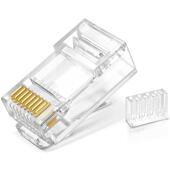 EPJLINKETL H602六类非屏蔽水网络晶头RJ45 100装 E个H602