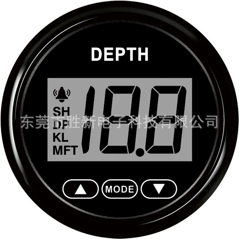 海洋探测仪深度表游艇用于水位探测仪表可测水深100m