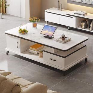 茶几厅家用小ATP户客型约现代钢化玻璃202新款 轻奢阳台沙简5发小