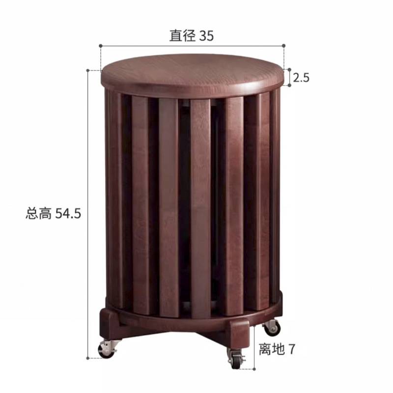 实木凳子可叠放组合圆凳家用客厅餐桌凳收纳备用叠叠乐板凳木凳子