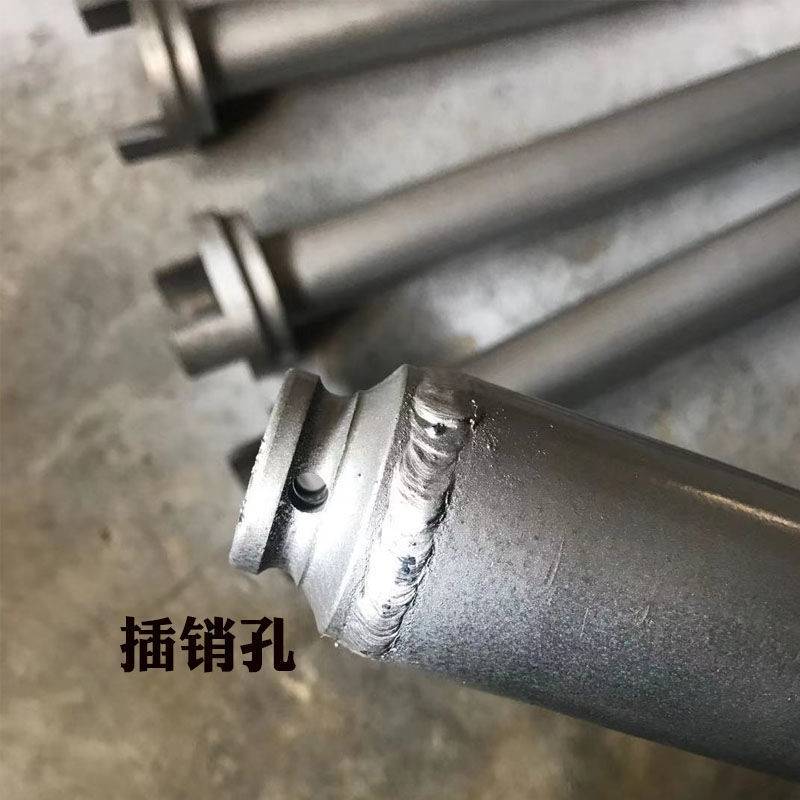 顶丝套筒加长加厚桥梁木工盘扣顶托螺帽旋转电动扳手12.7mm接口