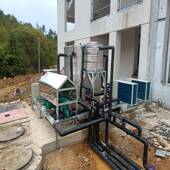 宿舍楼安太能阳集热器结空气能热泵热OML C水系统3装 吨生活热水合