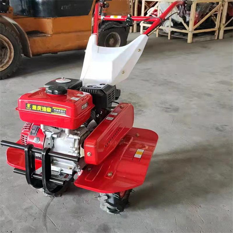 园苗松圃两驱微耕茶KB机多功能汽油耕田机.75马力旋耕土机