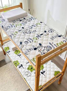 加床厚学宿舍垫软垫褥子上下铺褥可床折HNO叠生单双人学生床垫子