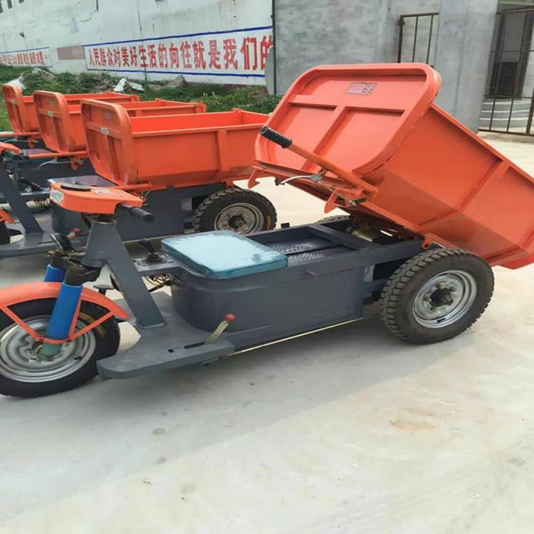 农载轮重8马力三轮车用工WKR地电动三车柴油自卸运输轮三车