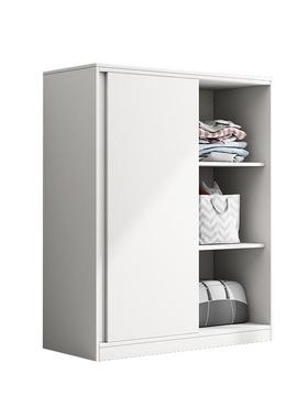 实木儿童衣柜家用卧室门CXF推拉简约现代小户门型移橱收纳柜衣子