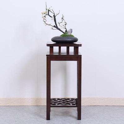 1794新中花花架置物架落地式仿古式花几花台花盆架客绿厅萝架单个