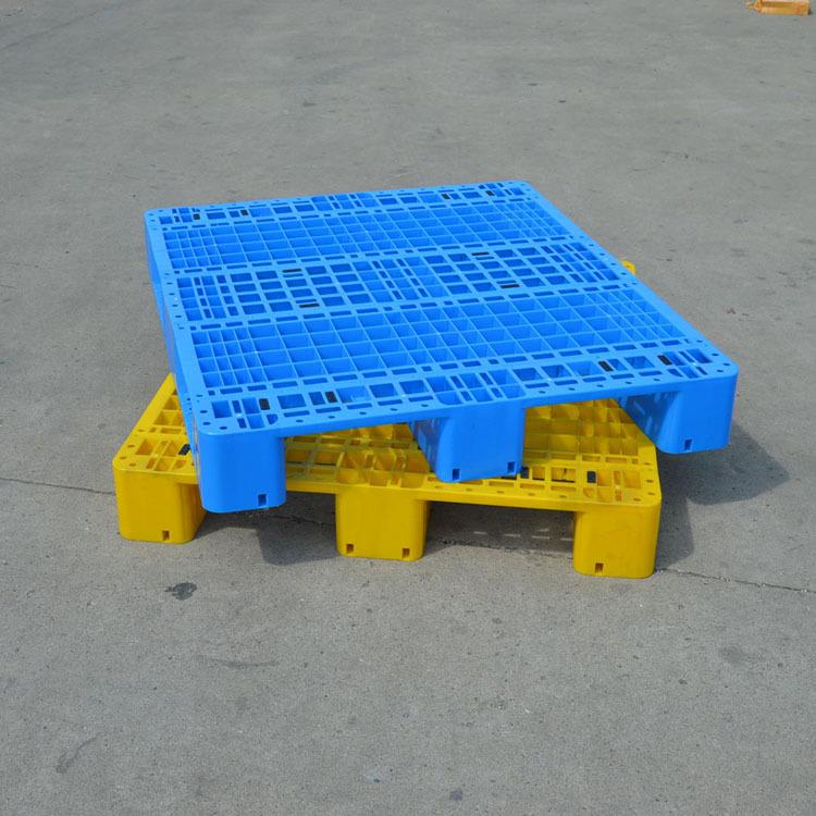 厂胶销1.1210川字2*1米川字网格塑料盘蓝色货架托盘托塑卡米板川