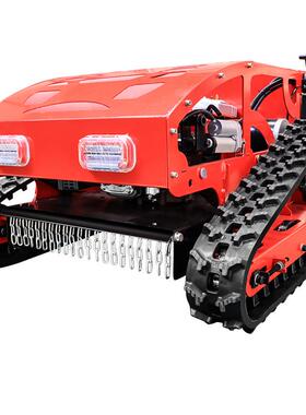 遥控电动割机草杂草芦苇修剪ONZ机履自带走爬坡油除草汽机