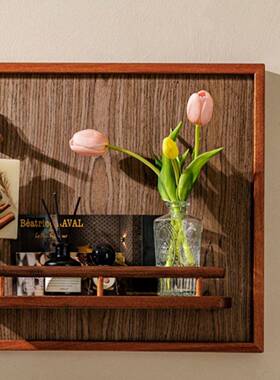 电表箱遮置物架配电箱改挡造弱电关F98S7M57遮丑电闸开箱实木盒装