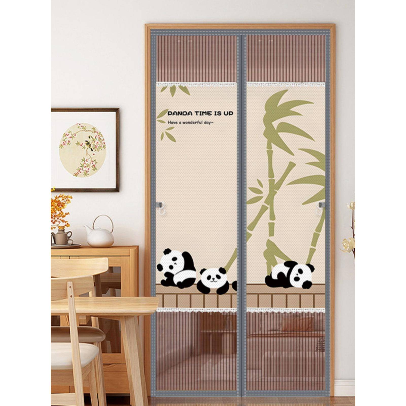 防蚊磁性门帘2025新款HIV金钢门隔帘纱窗孔魔纱术贴夏季免打家用