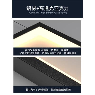 楼梯灯现代简约别吊墅式超楼中空复JLD0490loft旋转楼梯间极简长