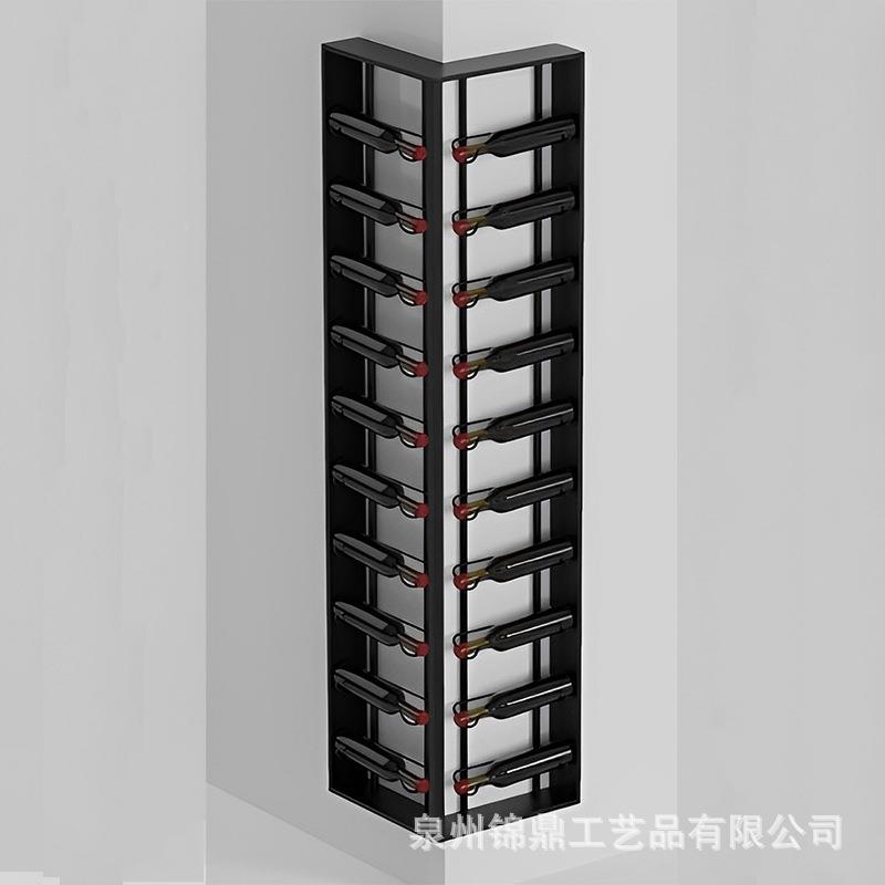 餐厅RD920909酒悬挂墙上置物架柜酒现代简客厅红架酒架墙角酒架直