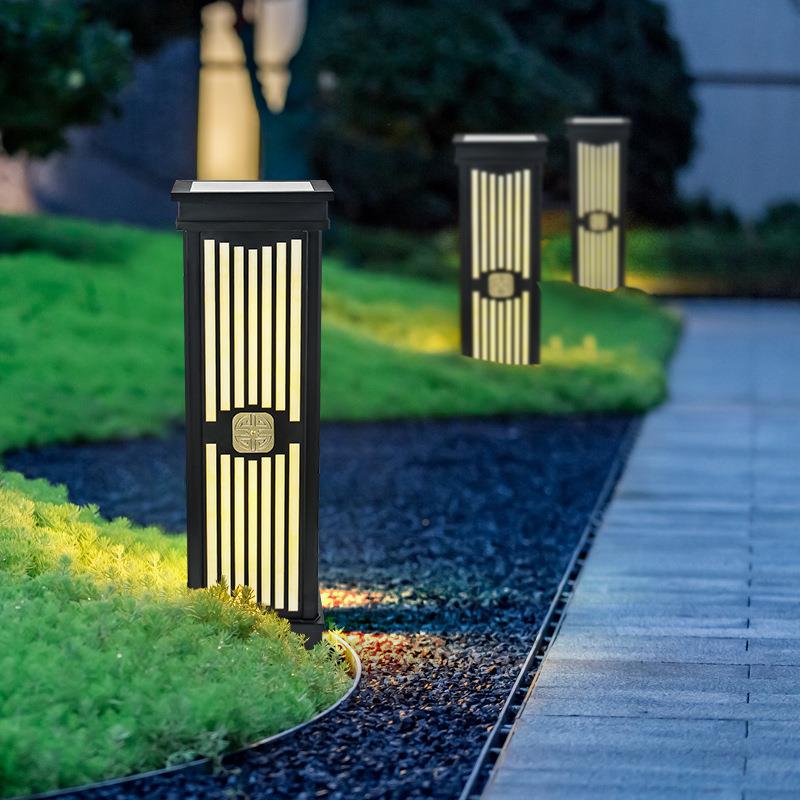 太坪阳能庭院灯现代简约室外防园水EDL别墅林景草观灯草地花园户