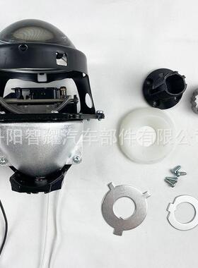 汽车LED大灯BQQ3寸LED双光透0镜无损远装H4H79059安006近一体45W