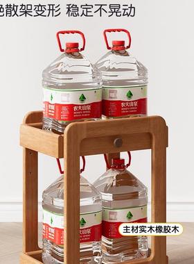 全木儿童蒙氏书包桌架旁桌实下可移动书架收物纳小推车放书QCZ包