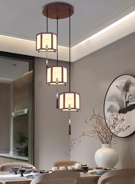 新式楼梯中长吊灯别式楼墅旋SIT转楼梯间吊灯中国风餐厅书复房灯