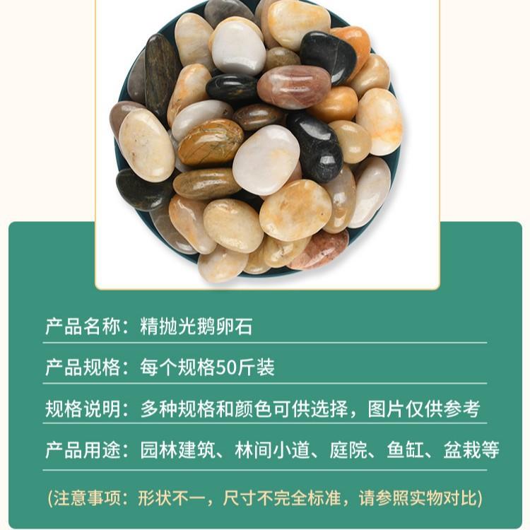 花园路面户外石铺水培花盆院原小石头天然造鹅卵石地抛018光庭鱼