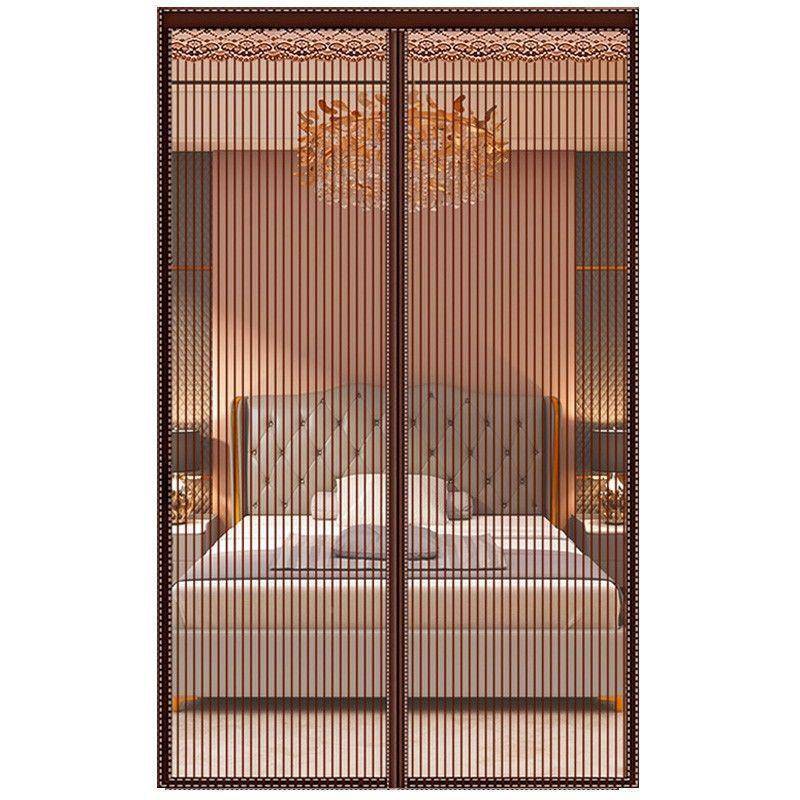 魔术贴蚊门帘防磁性夏季家用纱门纱窗金粘贴UJxEMVO4卧室断高隔档