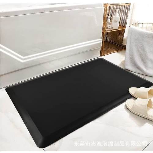 P发泡抗可疲劳垫厨房防滑zcpm123地U垫加垫厚耐脏防油脚站办公免