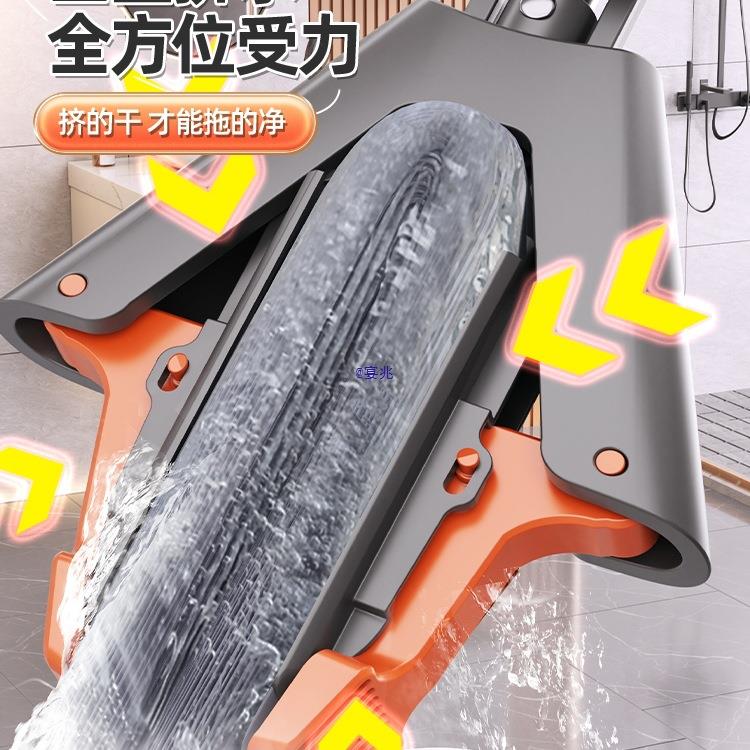 257德用海绵2025新款吸胶棉替换头免把手洗一拖净拖壁水挂式拖把